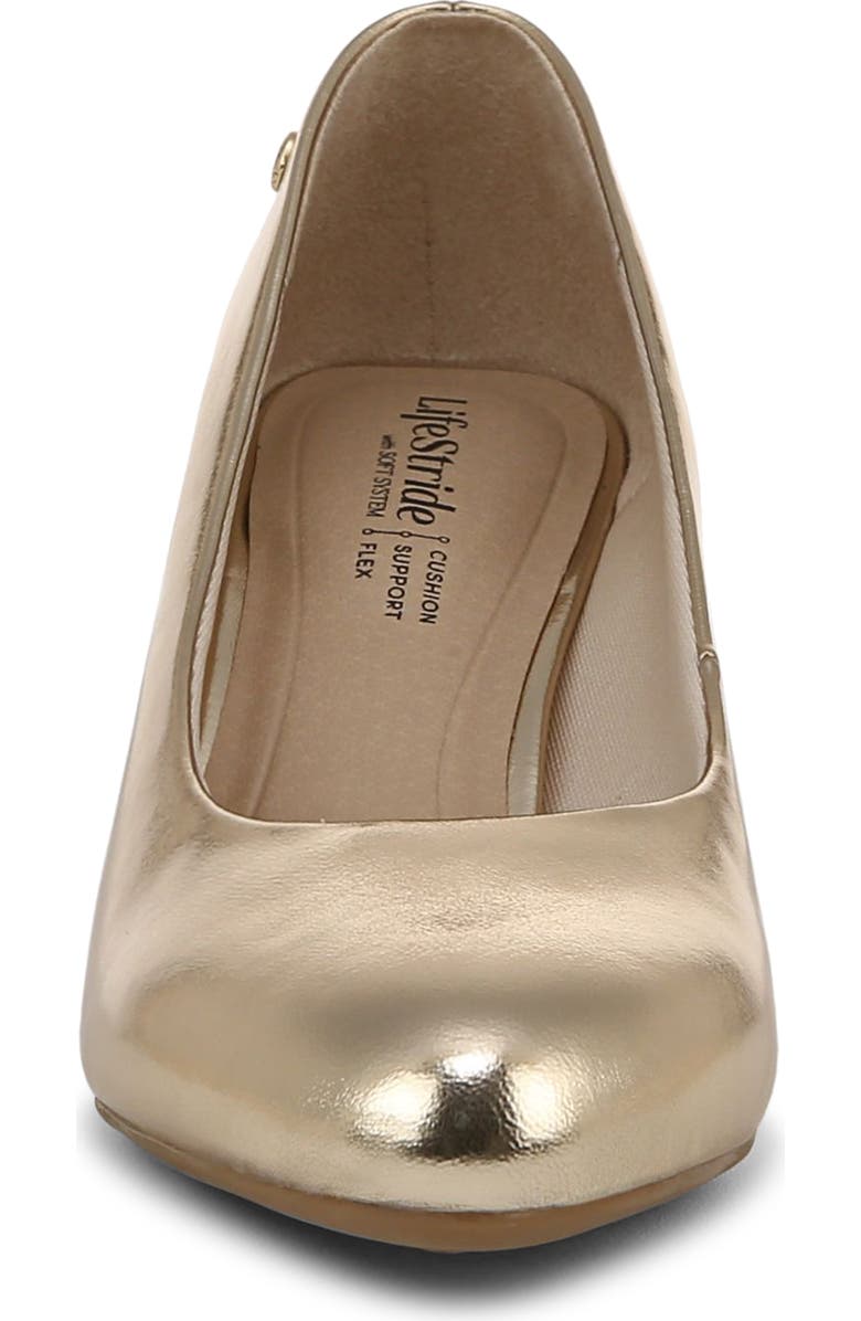 LifeStride Parigi Pump, Alternate, color, Gold