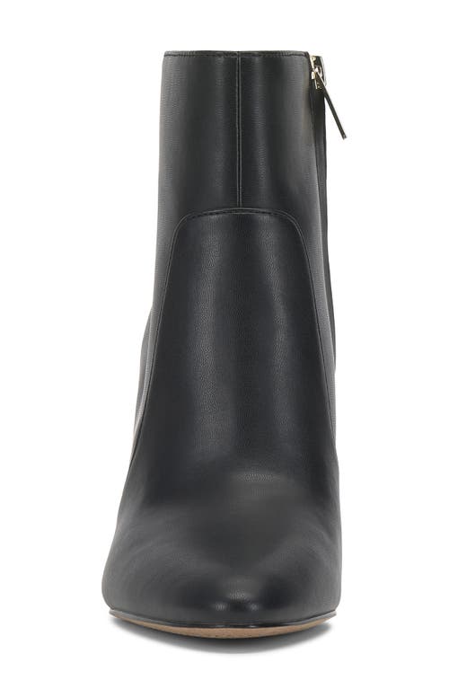 Vince Camuto Greer Almond Toe Bootie In Black