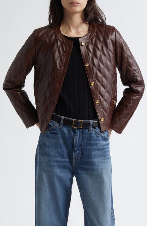 Amy Quilted Leather Jacket
