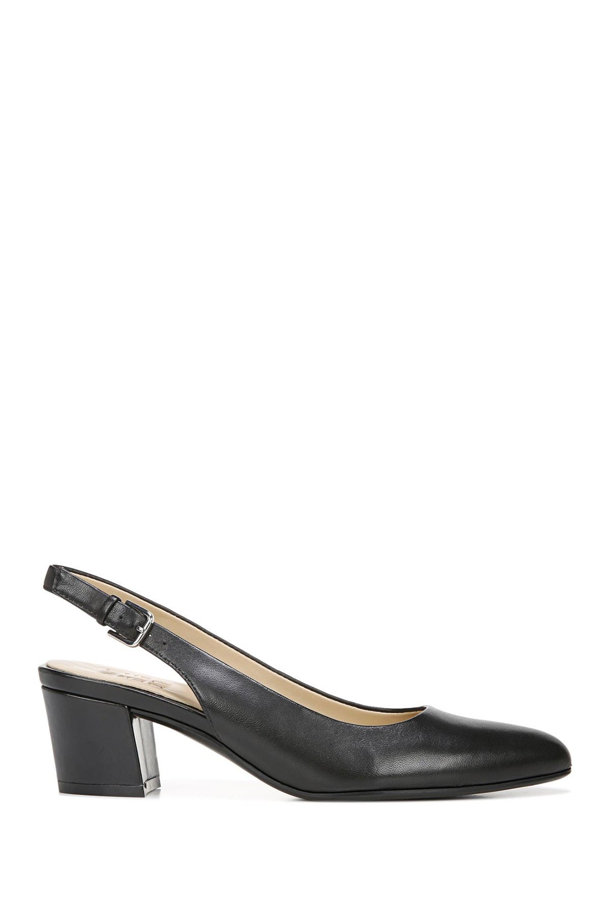 Naturalizer Charlee Leather Slingback Heel, Alternate, color, 