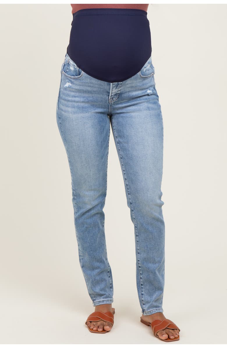 PinkBlush Vintage Wash Skinny Jeans, Alternate, color, 