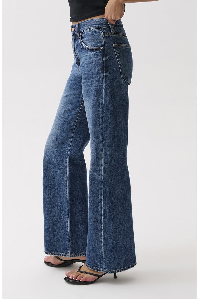 Larsen High Waist Wide Leg Jeans, Alternate, color, DARING