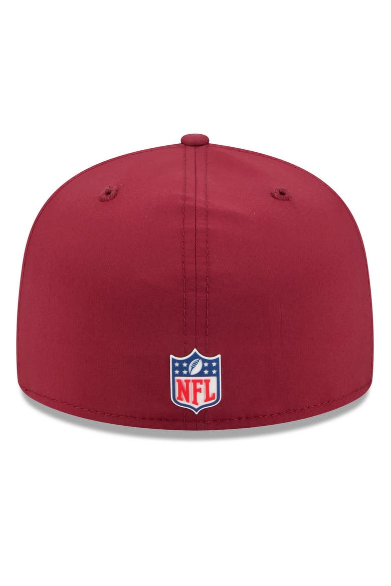 Men's New Era Burgundy Washington Commanders 2025 Sideline  59FIFTY Fitted Hat, Alternate, color, Burgundy