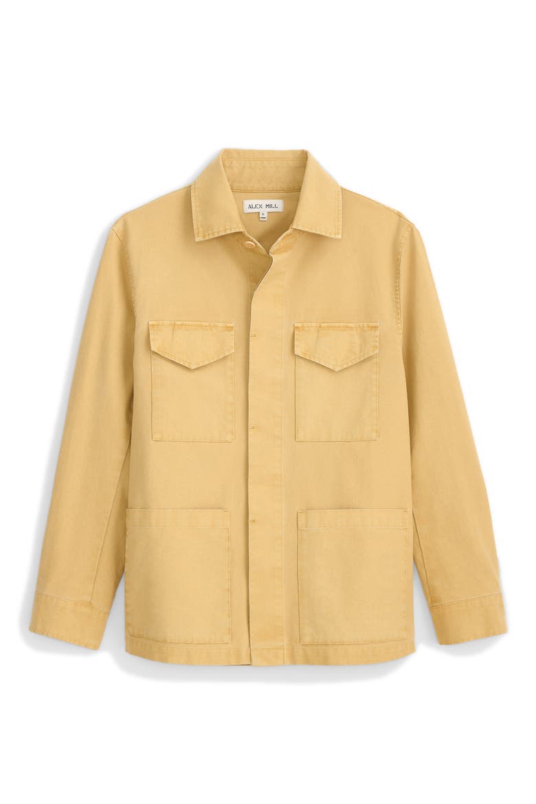 Garment Dyed Cotton Canvas Chore Jacket, Alternate, color, EINKORN