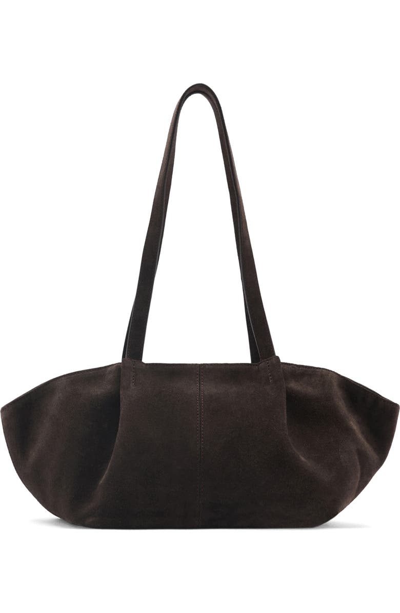 MANGO Suede Shoulder Bag, Main, color,
