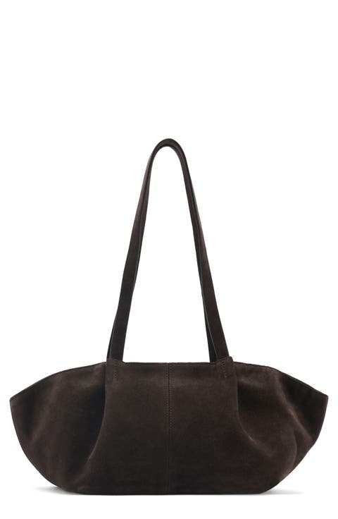 Suede Shoulder Bag