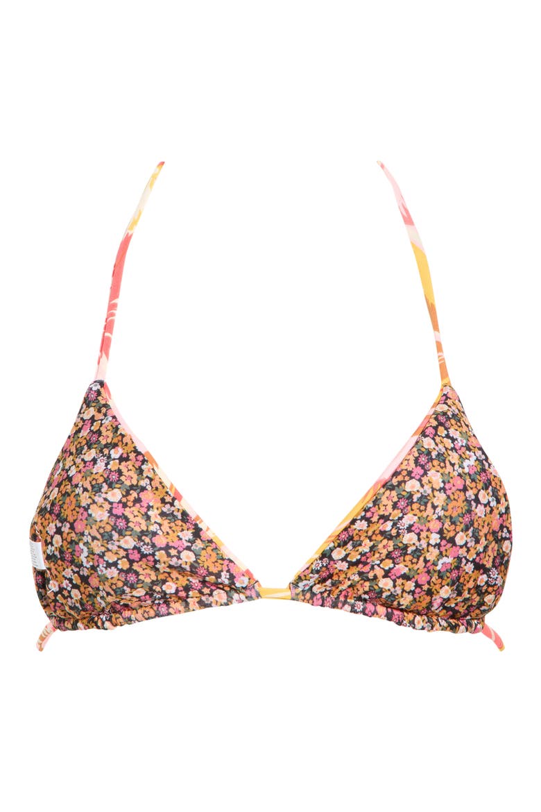 Balmy Reversible Bikini Top, Alternate, color, PINK