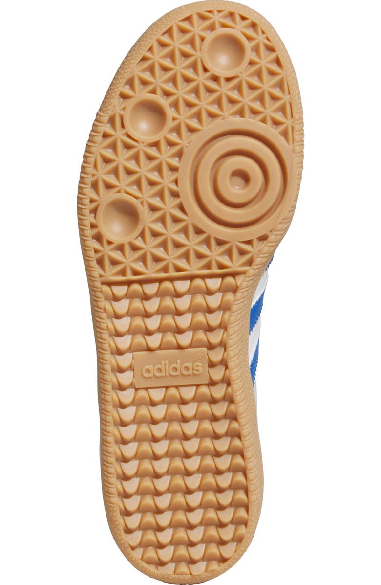 adidas Kids' Samba OG Sneaker, Alternate, color, White/ Blue/ Gum