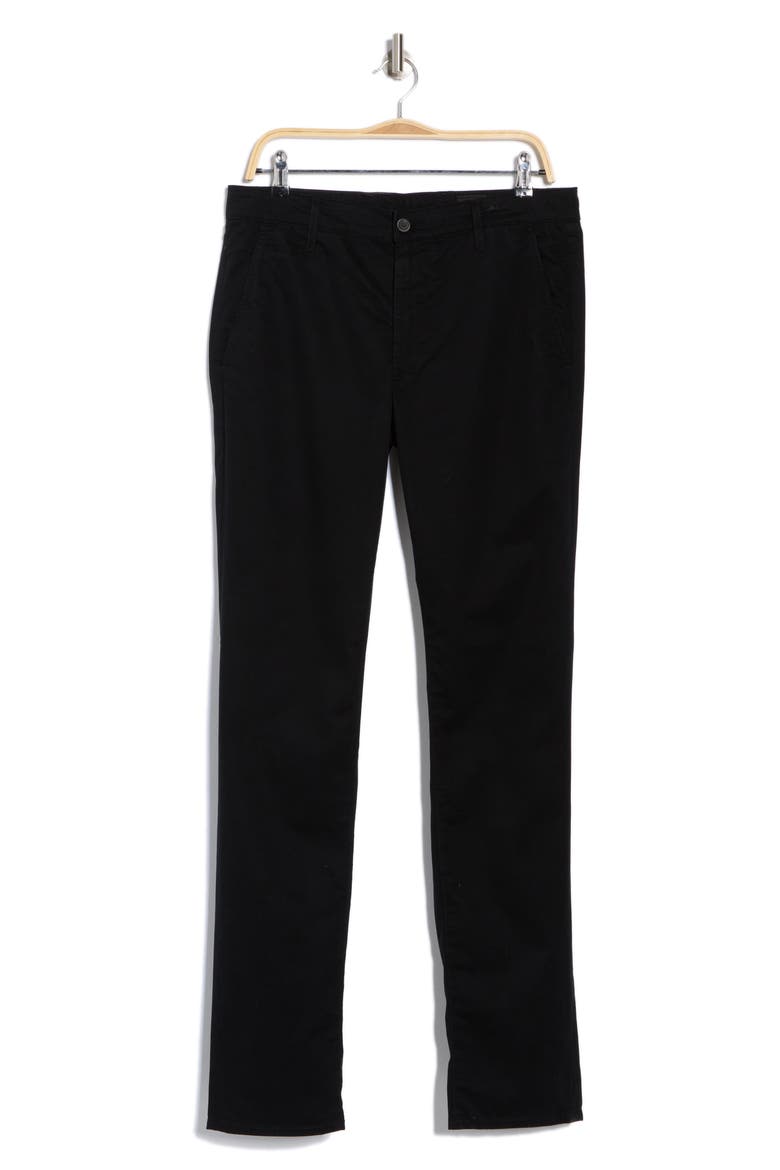 Marshall Slim Fit Chinos, Alternate, color, SUPER BLACK