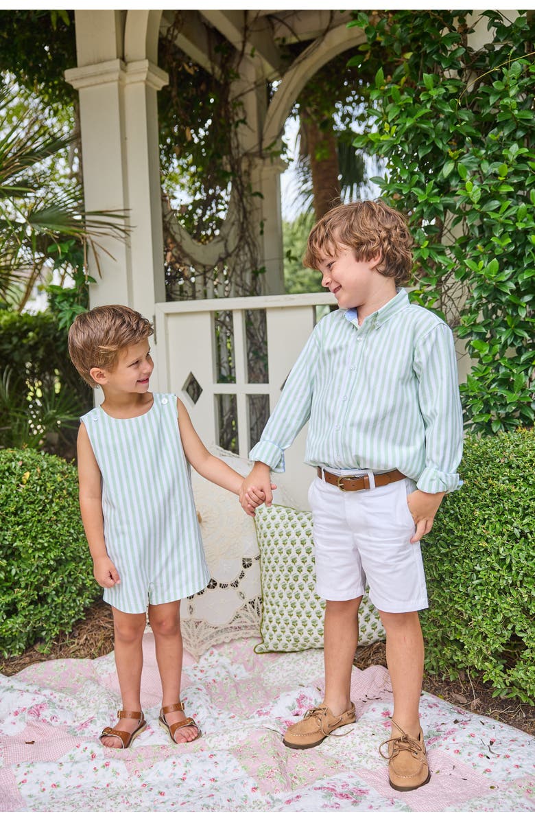 Little English Kids Button Down Shirt Blend, Alternate, color, Meriwether Stripe