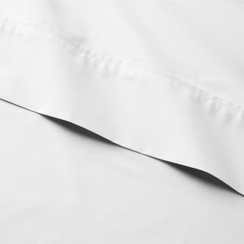 464 Thread Count Organic Cotton Percale Fitted Sheet