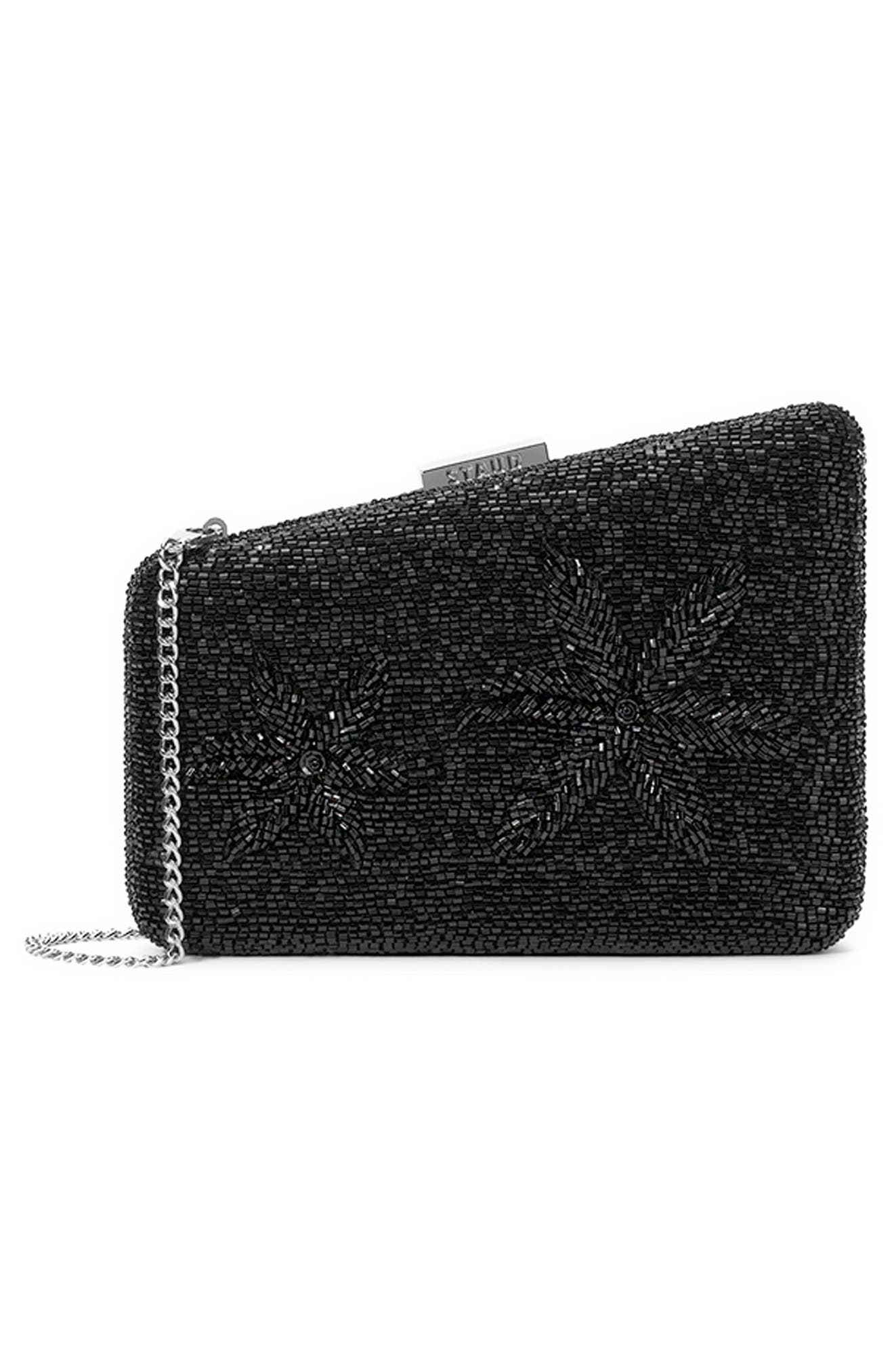 STAUD Carmella Beaded Clutch, Alternate, color, 