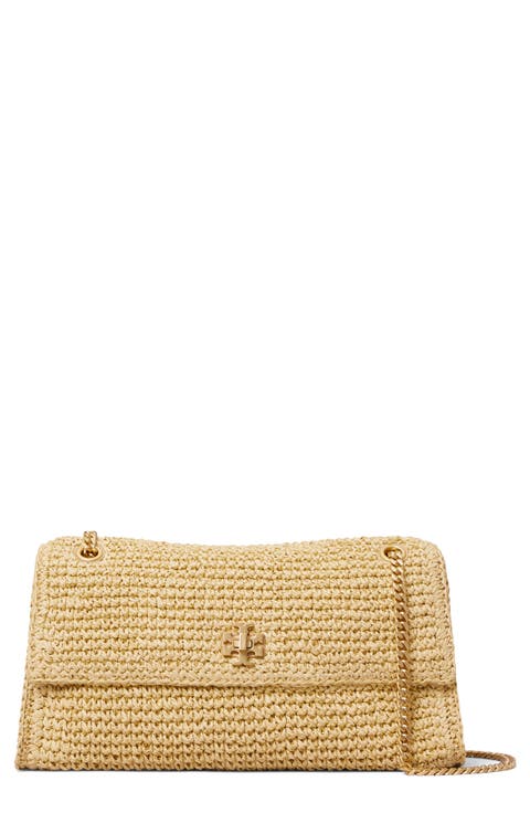 Kira Straw Shoulder Bag