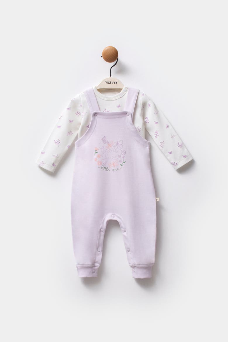 Growing Butterfly One-Piece Set, Alternate, color, Purple