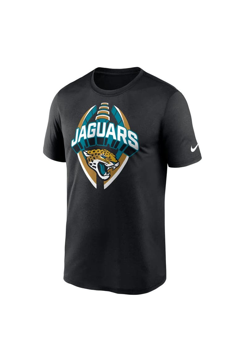 Men's Nike Black Jacksonville Jaguars Legend Icon Performance T-Shirt, Alternate, color, Black