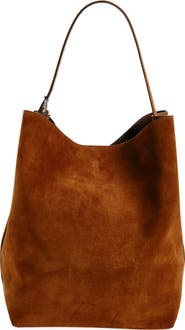 TOTEME Belt Strap Suede Tote