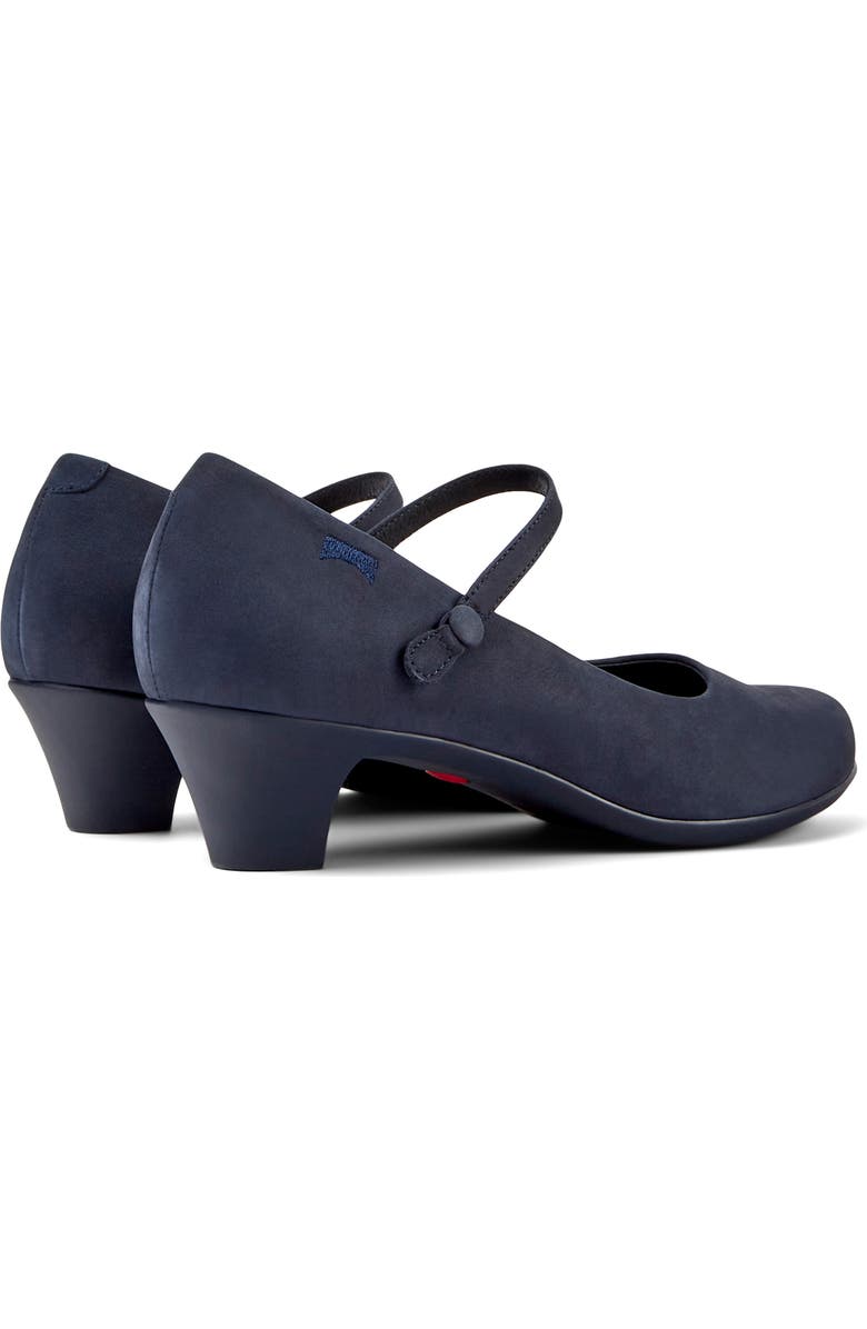 Camper Helena Bajo Mary Jane Pump, Alternate, color, Navy