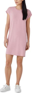 Eileen Fisher Crewneck Boxy Dress