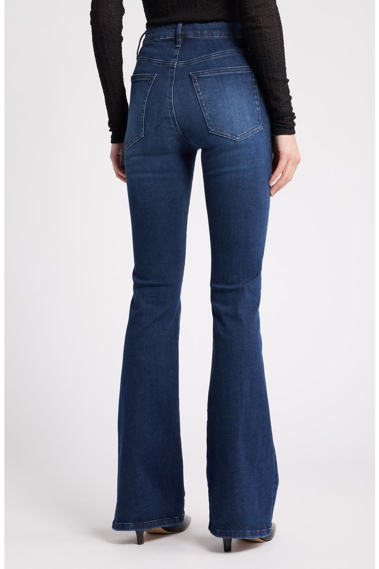 Le High Flare Jeans, Alternate, color, DANTE