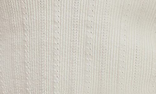 Reformation X Devon Lee Carlson Christina Halter Sweater Tank In Fior Di Latte