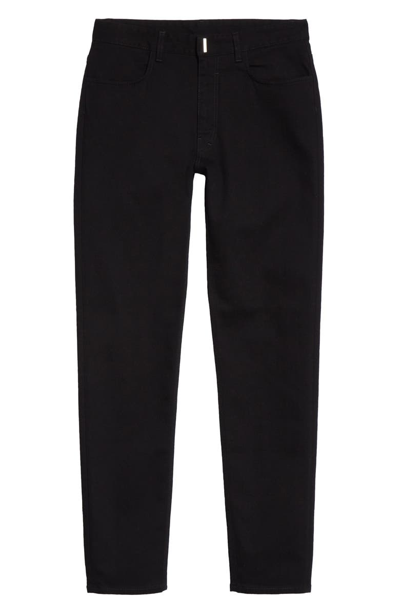 Givenchy Slim Fit Stretch Jeans, Alternate, color, Black