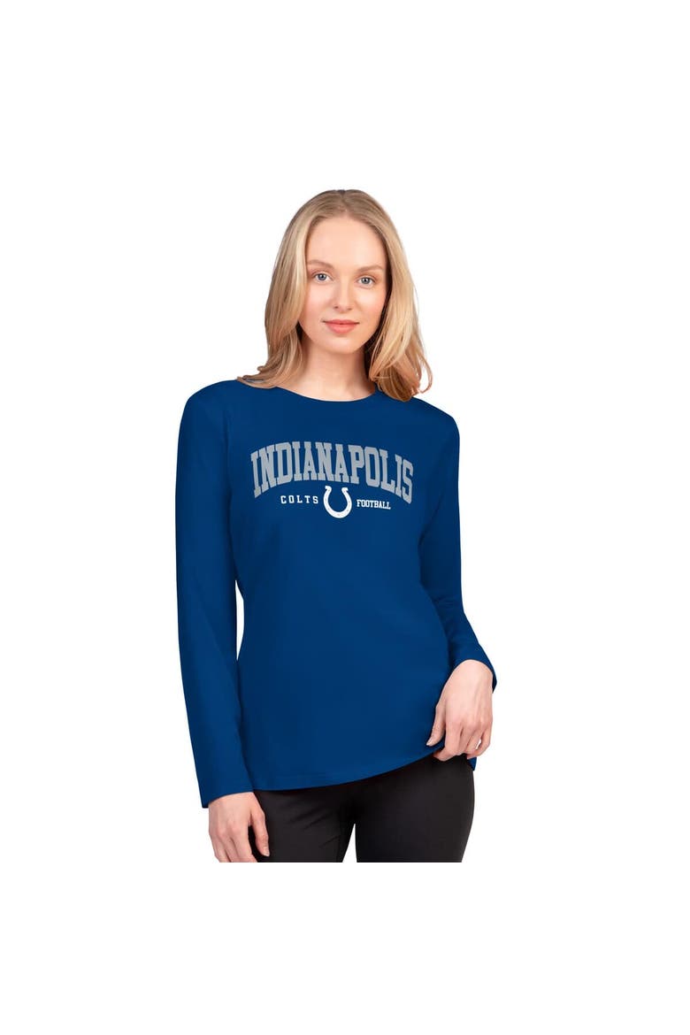 Women's G-III 4Her by Carl Banks  Royal Indianapolis Colts Best Play Long Sleeve T-Shirt, Main, color, Royal