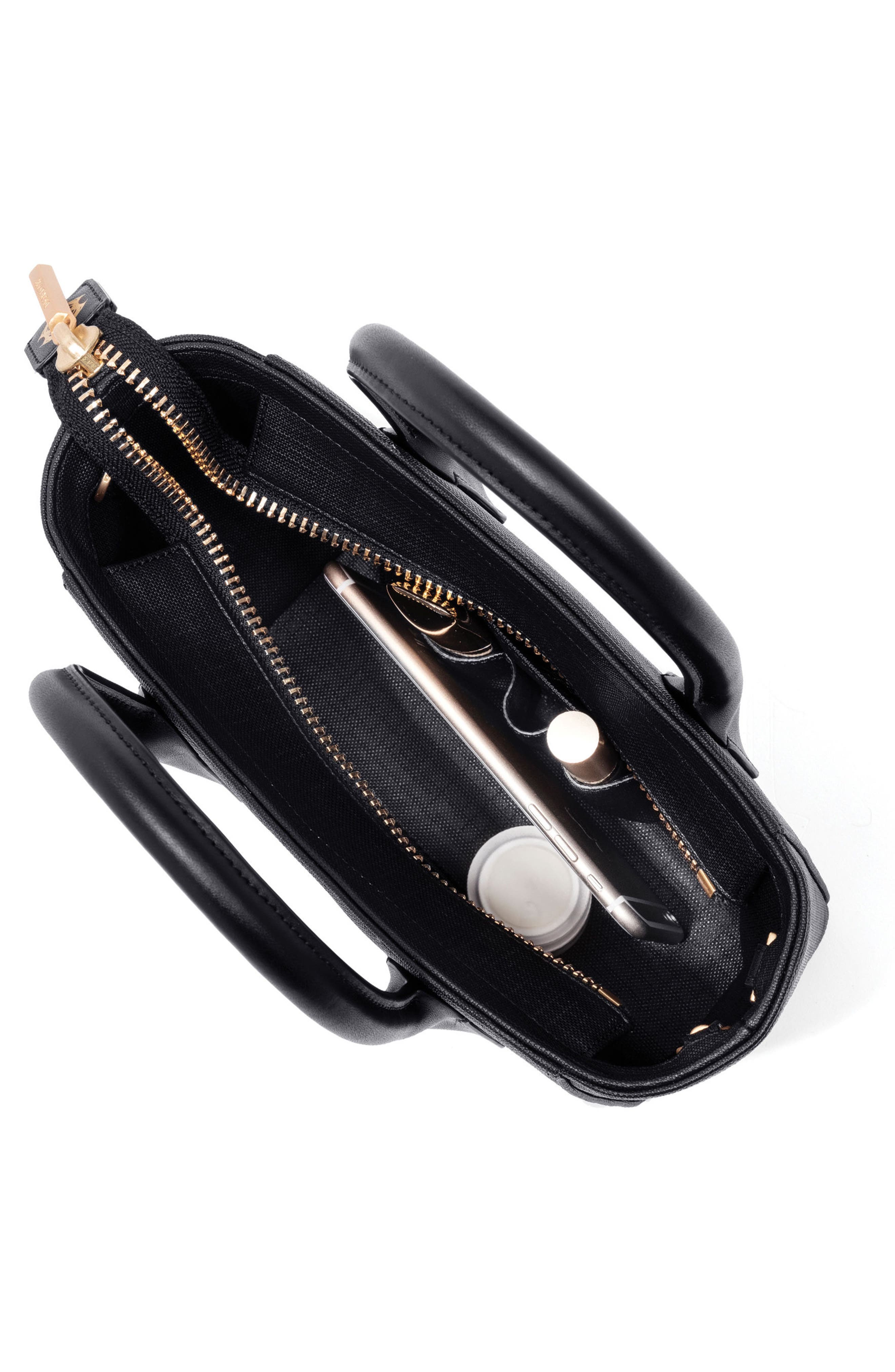 Dagne Dover Petite Signature Coated Canvas Tote, Alternate, color, 