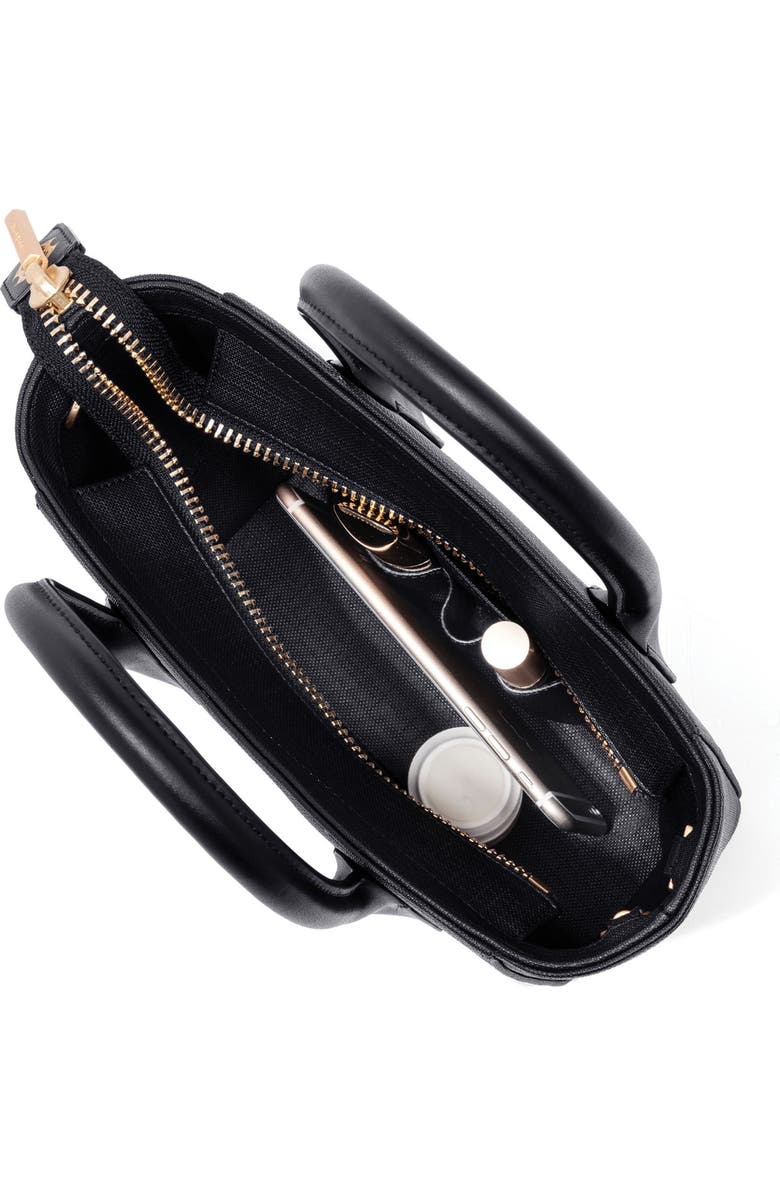 Dagne Dover Petite Signature Coated Canvas Tote, Alternate, color,