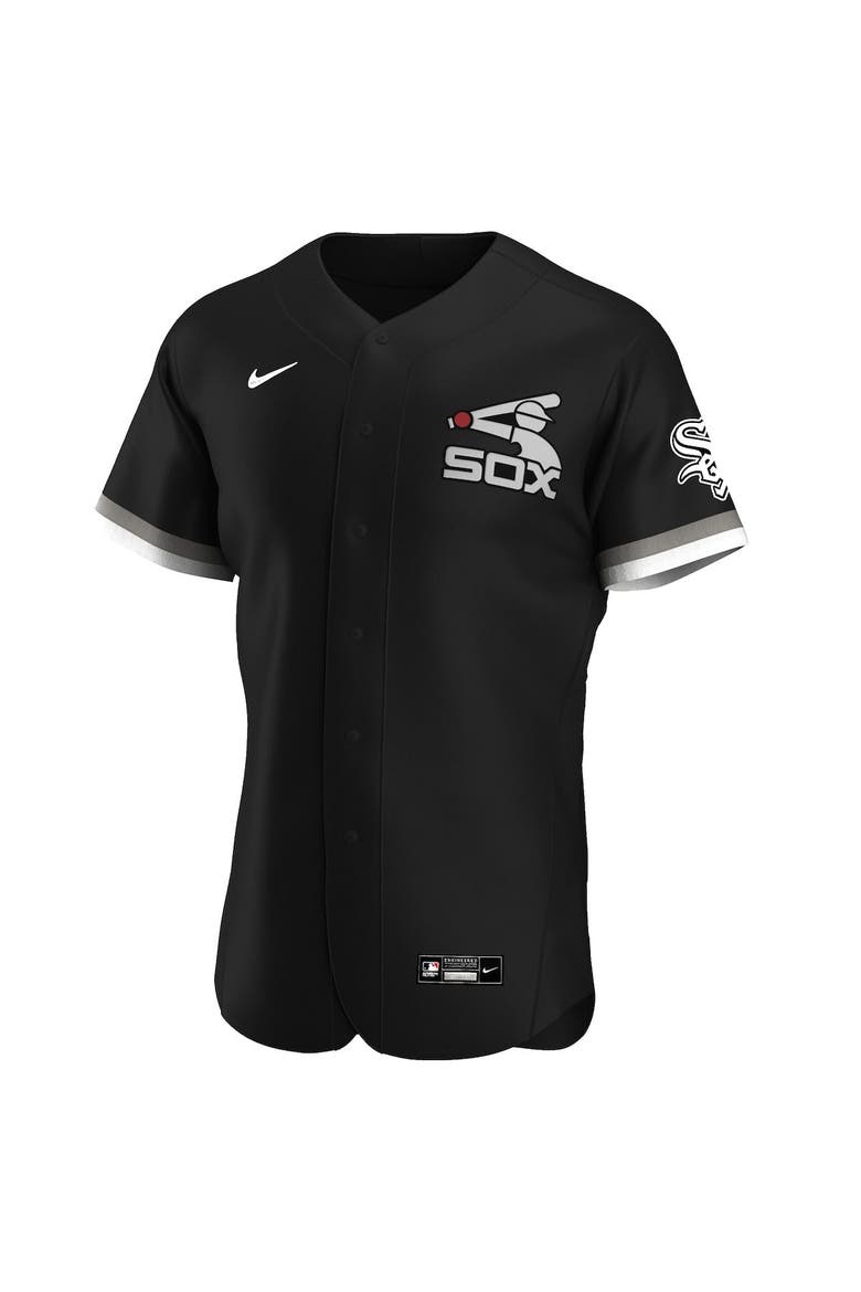 Men's Nike Black Chicago White Sox Alternate Authentic Team Jersey, Alternate, color, Black