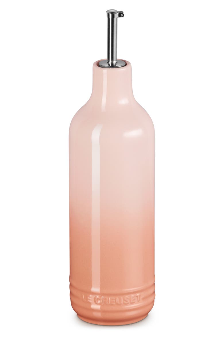 20-Ounce Signature Stoneware Oil Cruet, Main, color, PECHE