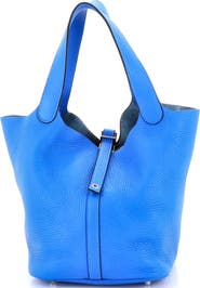 Pre-Owned Hermes Picotin Lock Bag Clemence MM