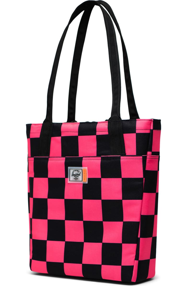 Herschel Supply Co. Small Alexander Insulated Recycled Polyester Zip Tote and Bottle Holder, Alternate, color,