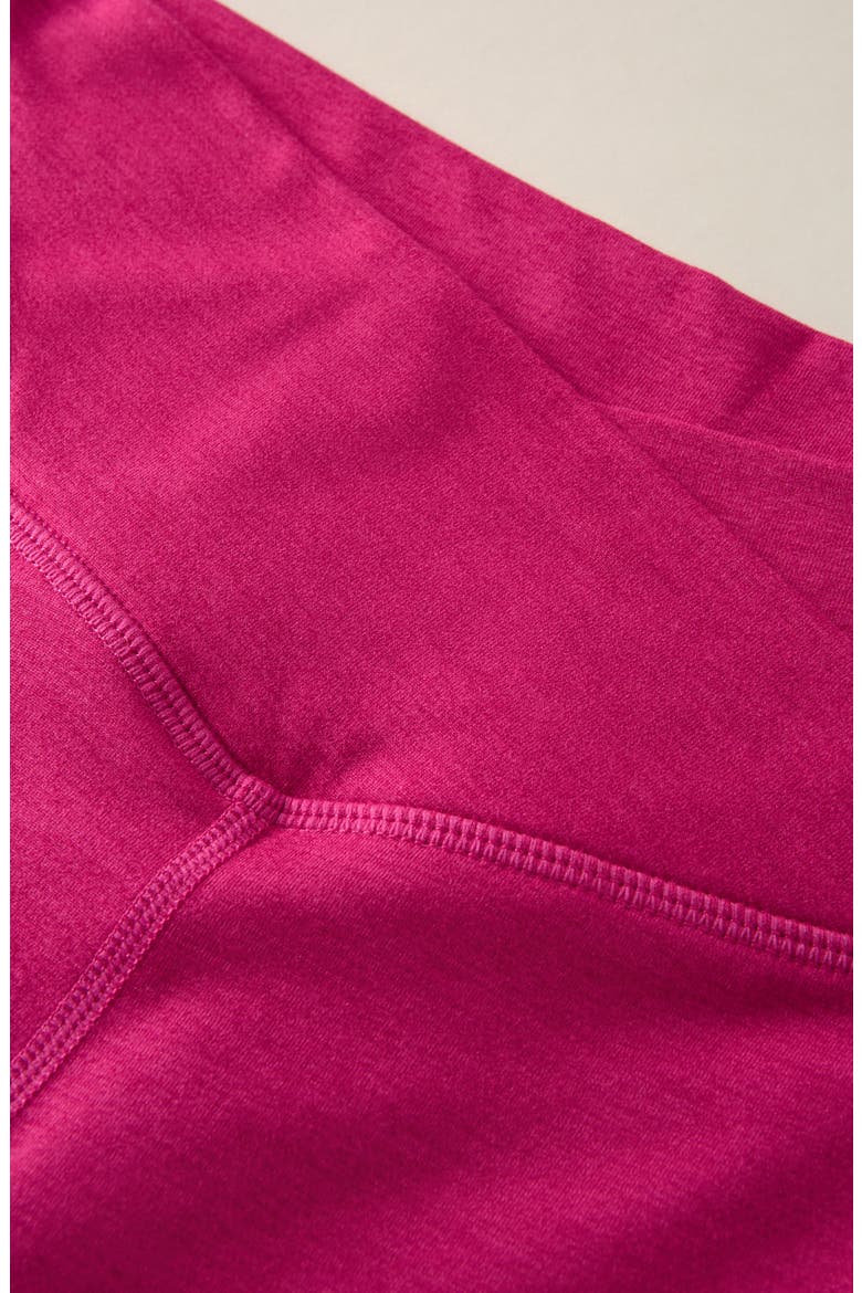 Kids' Zen Soft Crossover Flare Pants, Alternate, color, PINK PLUMIER