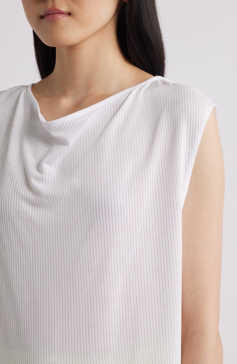 BOSS Cowl Neck Tank, Alternate, color, White