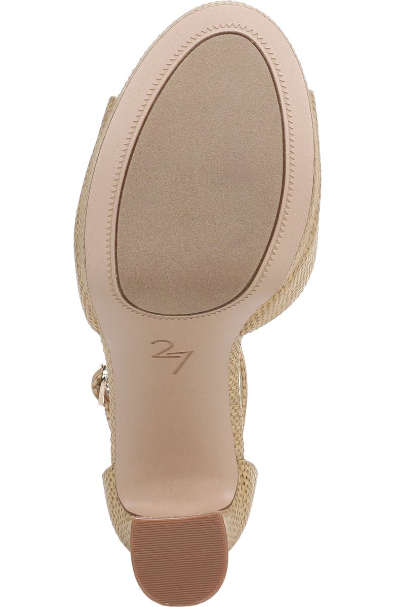 27 EDIT Naturalizer Delphie Ankle Strap Platform Sandal, Alternate, color,