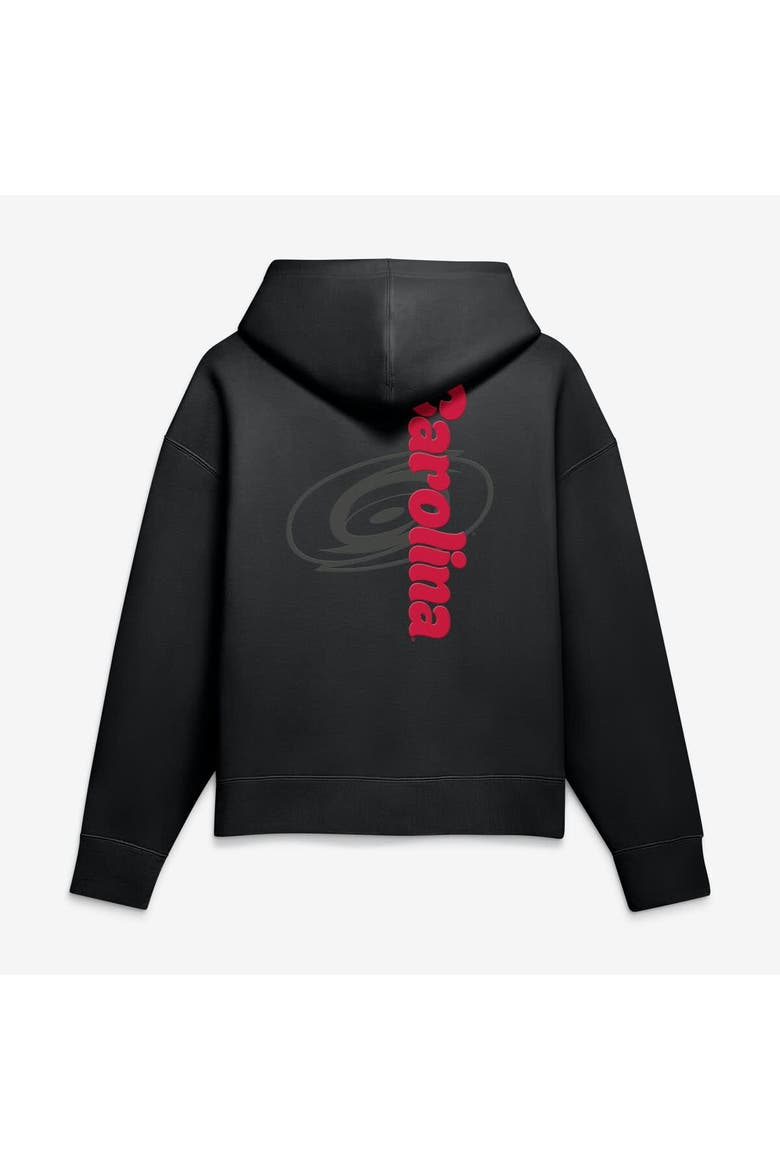 Women's Fanatics Carolina Hurricanes Blackout Hoodie, Alternate, color, Black