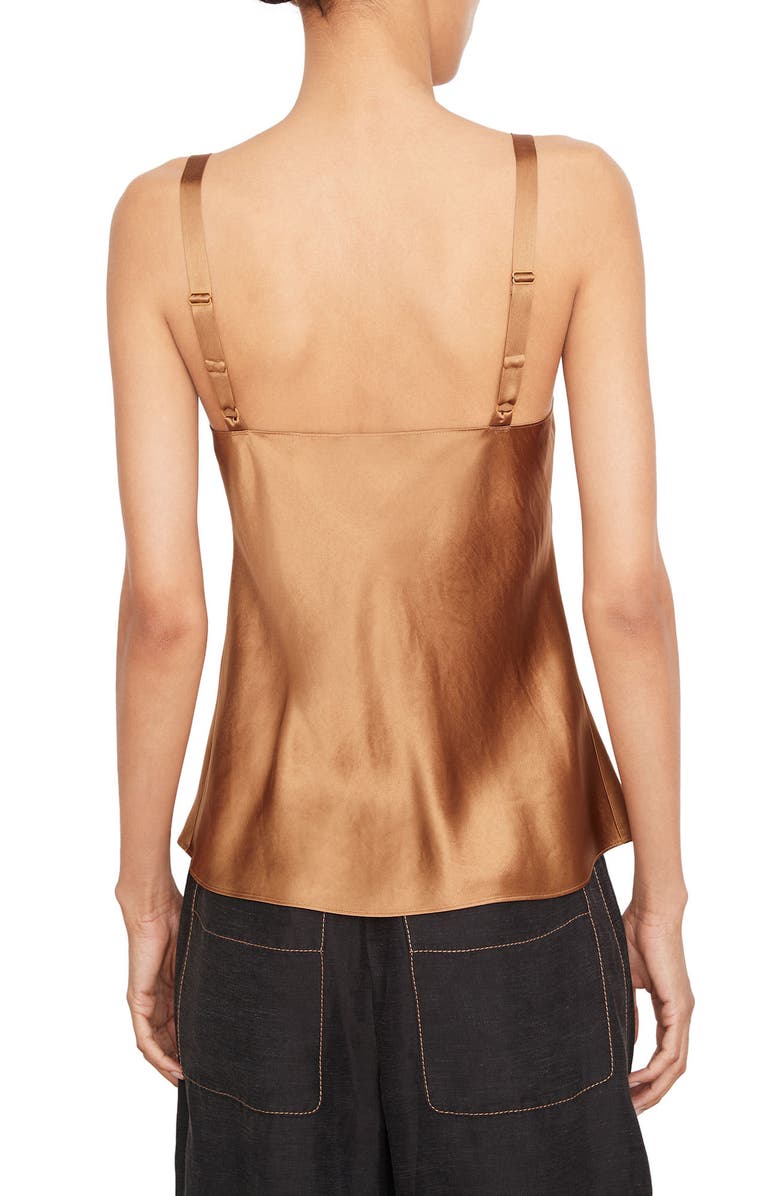 Vince Cowl Neck Satin Camisole, Alternate, color,