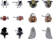 Hallmark Halloween 6pk Stud Earrings