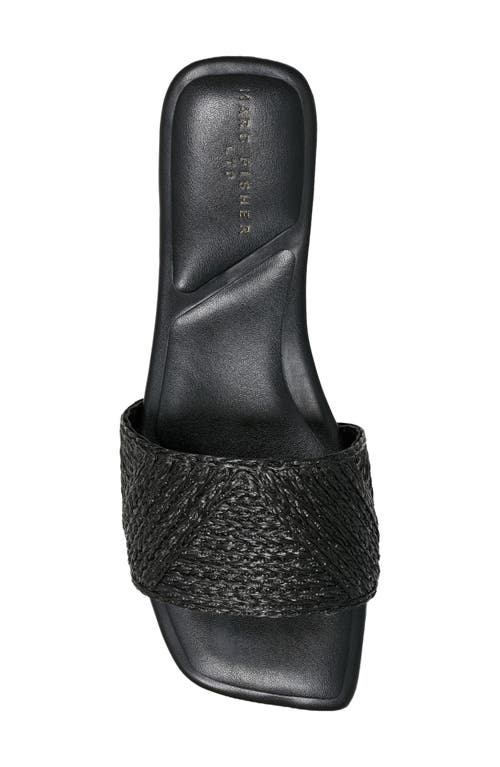 Marc Fisher Ltd Murphy Slide Sandal In Black