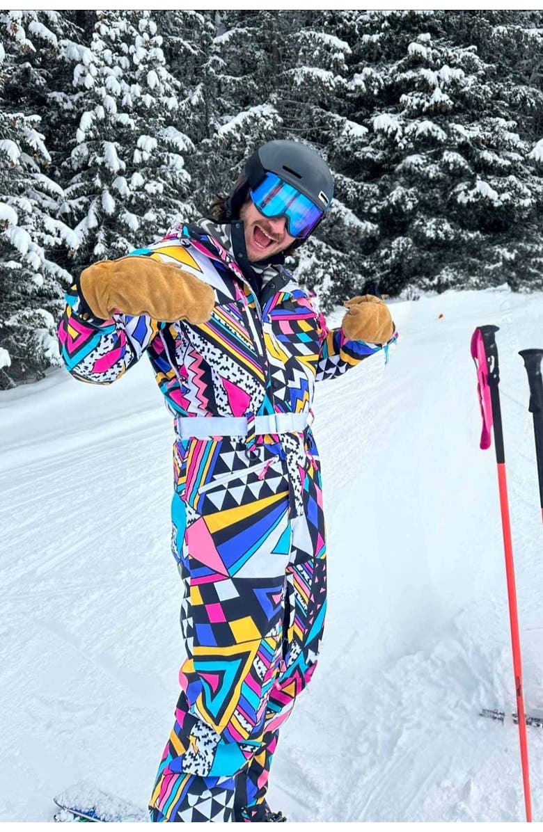 OOSC Blades of Glory Men's Ski Suit, Alternate, color, Multi-Colour