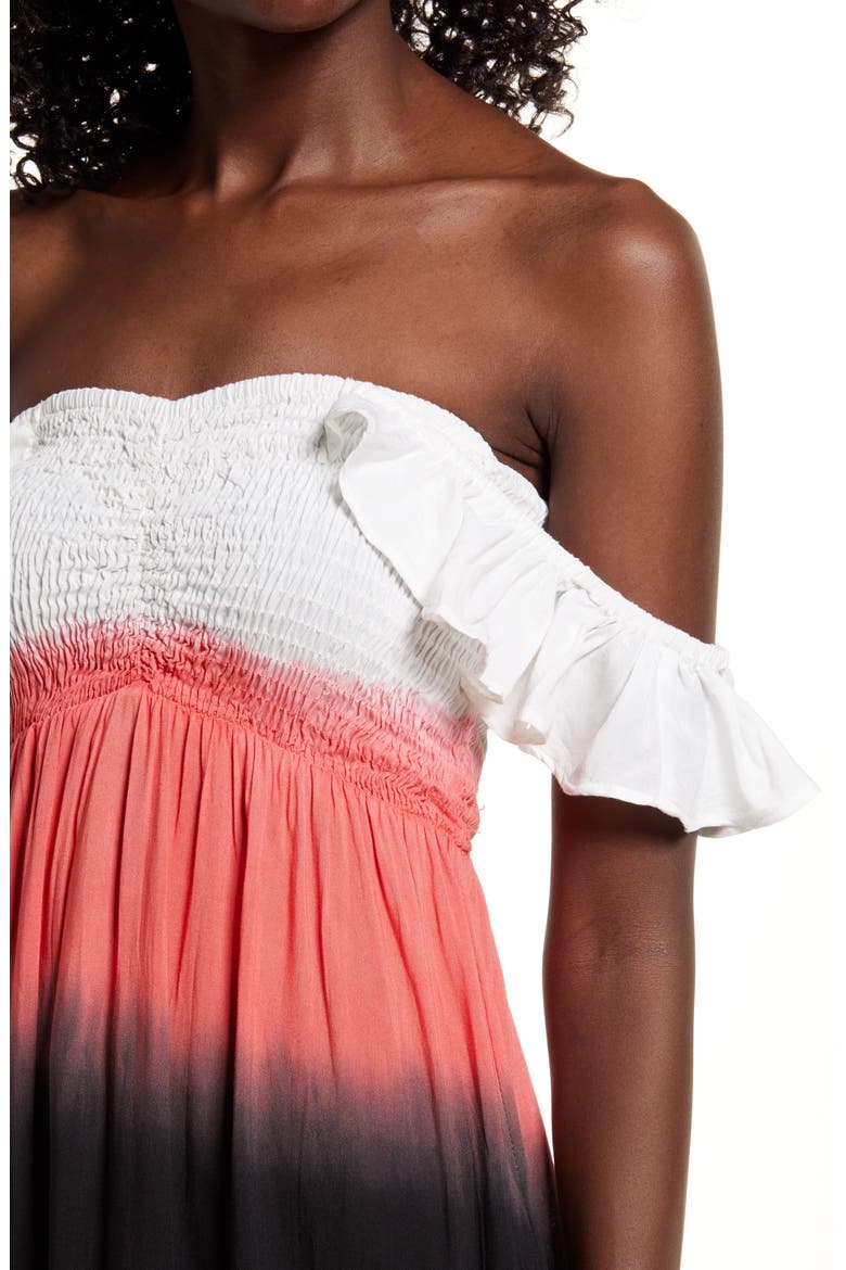 Annabelle Dip Dye Maxi Dress, Alternate, color, MULTI
