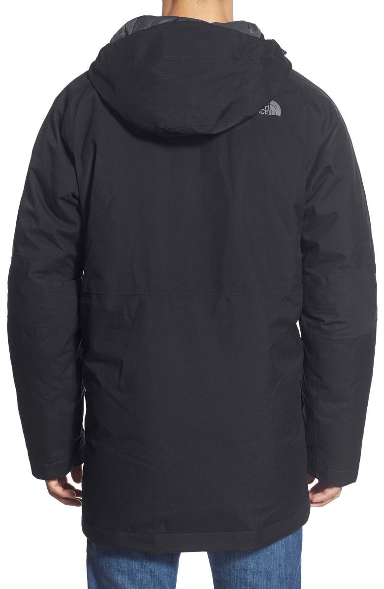 The North Face 'Mount Elbert' Hooded Waterproof Parka, Alternate, color, 