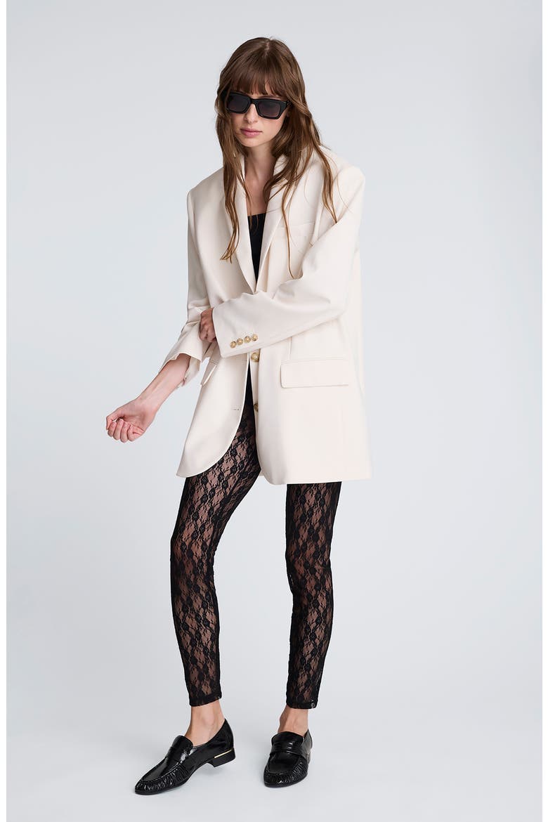 Luxe Twill Jacket, Alternate, color, OYSTER