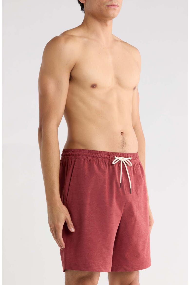 7-Inch Volley Swim Shorts, Alternate, color, RED FIRE