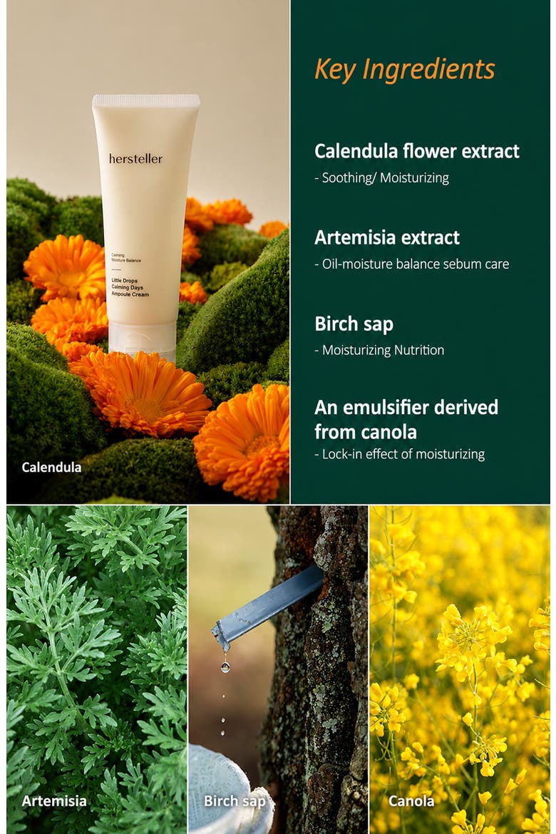 Little Drops Calming Days Ampoule Cream, Alternate, color, NO COLOR