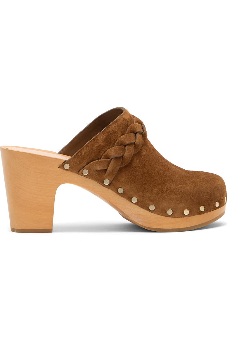 Loeffler Randall Merril Suede Mule, Alternate, color, Cacao