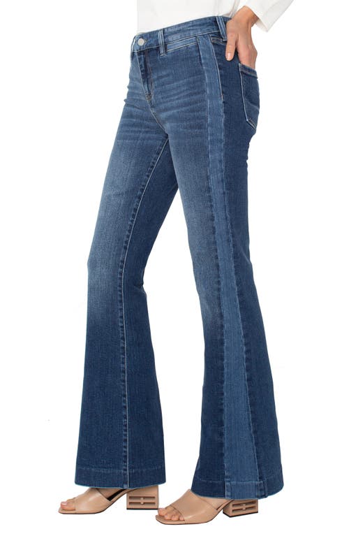 Liverpool Los Angeles Hannah Mid Rise Flare Leg Jeans In Ridgely