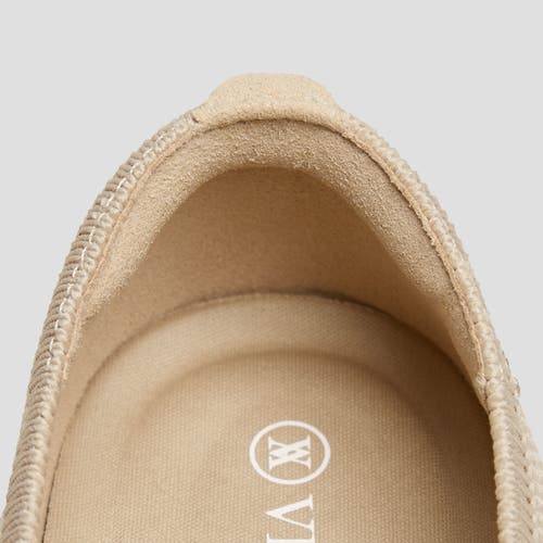 Vivaia Almond-toe Knotted Flats In Gold