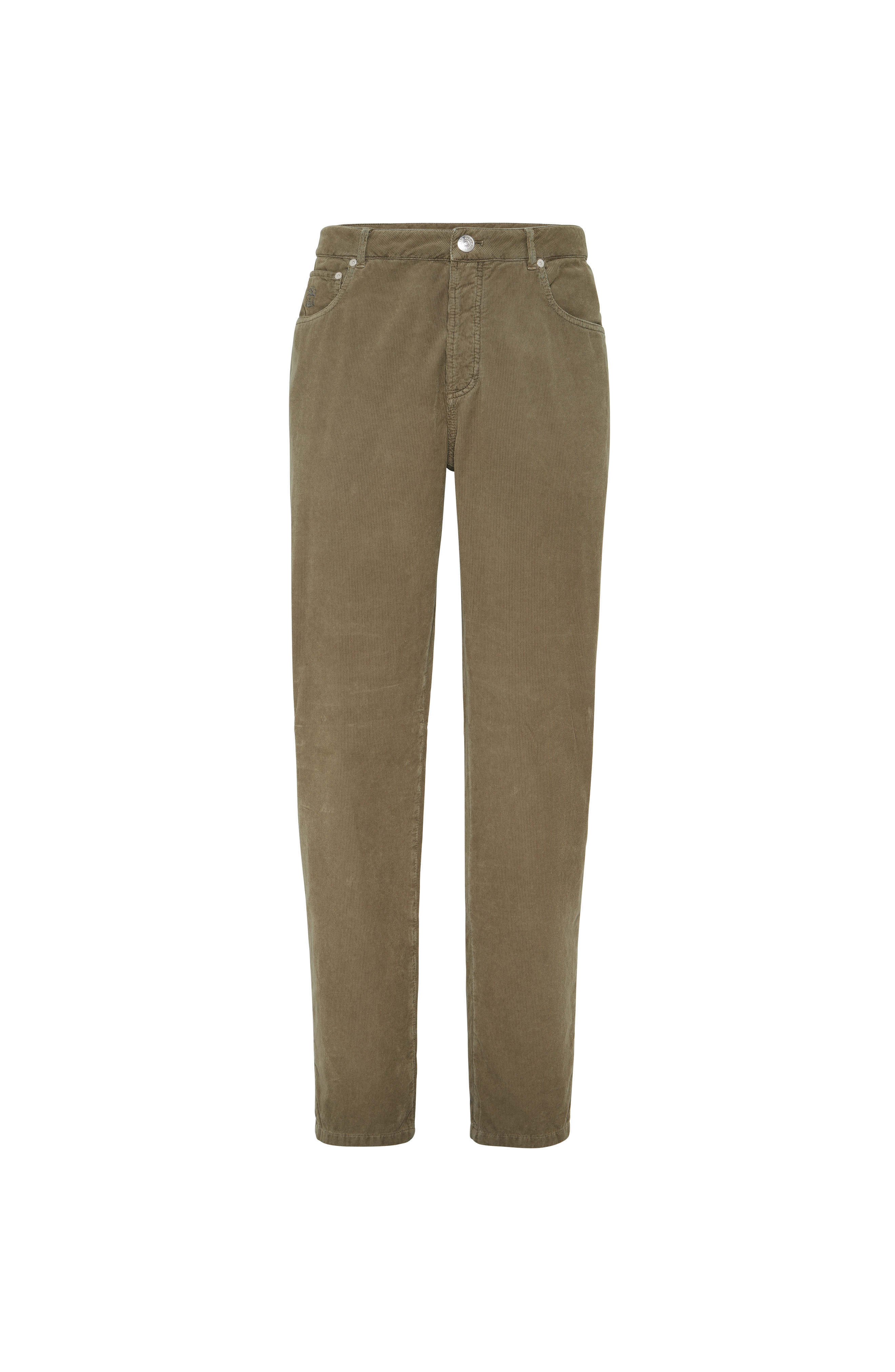 Garment-dyed trousers - image 3