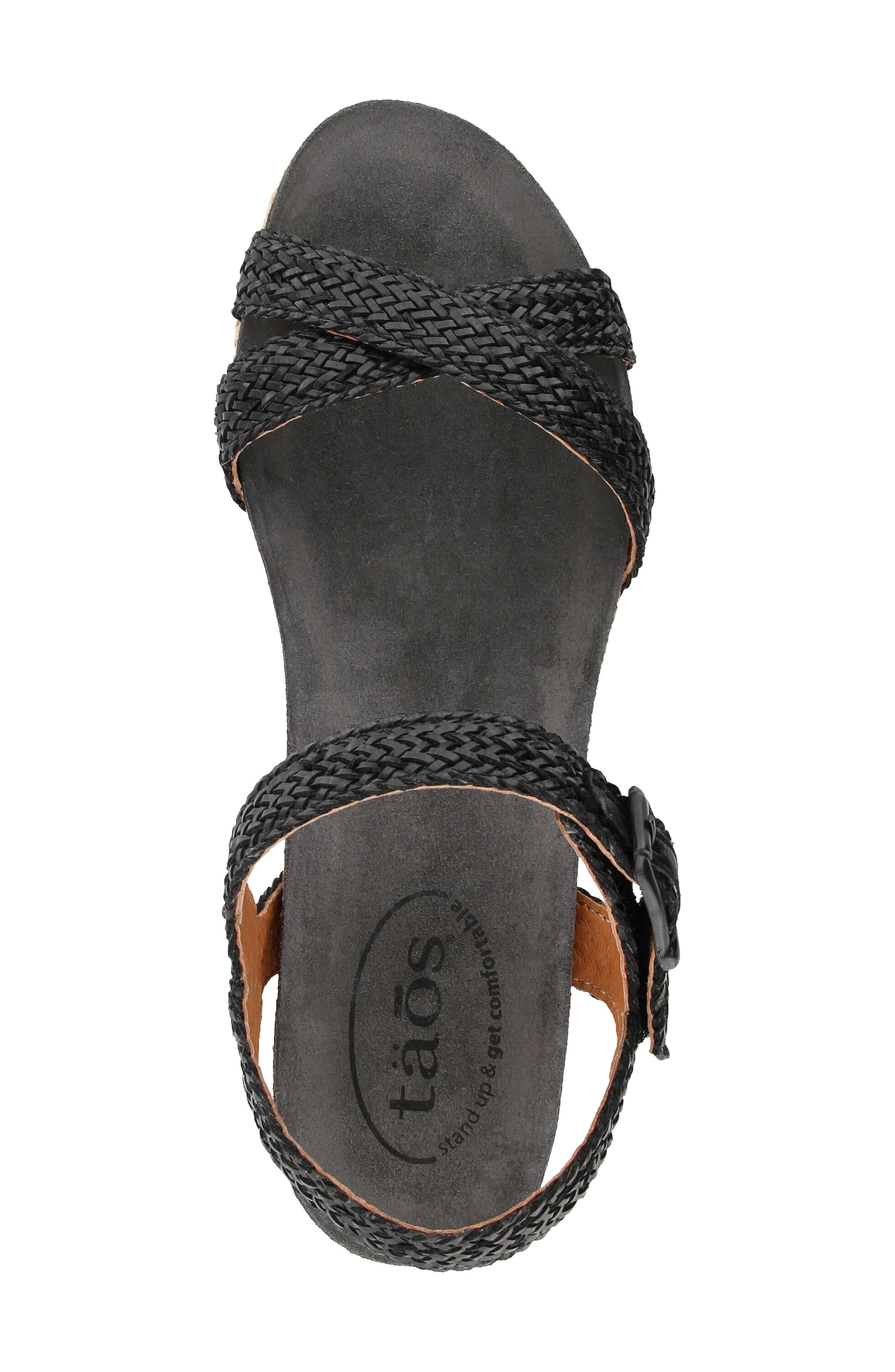 Taos Hey Jute Espadrille Wedge Sandal, Alternate, color, 
